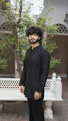 AAB black shirt trouser
